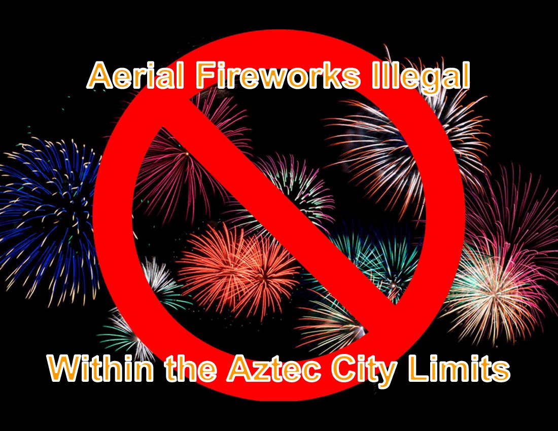 Aerial Fireworks Banned