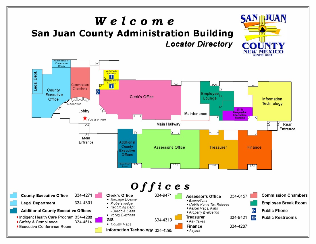 SJC Complex Map